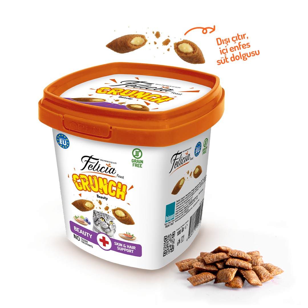 Felicia Beauty Kedi Crunch Ödül Maması