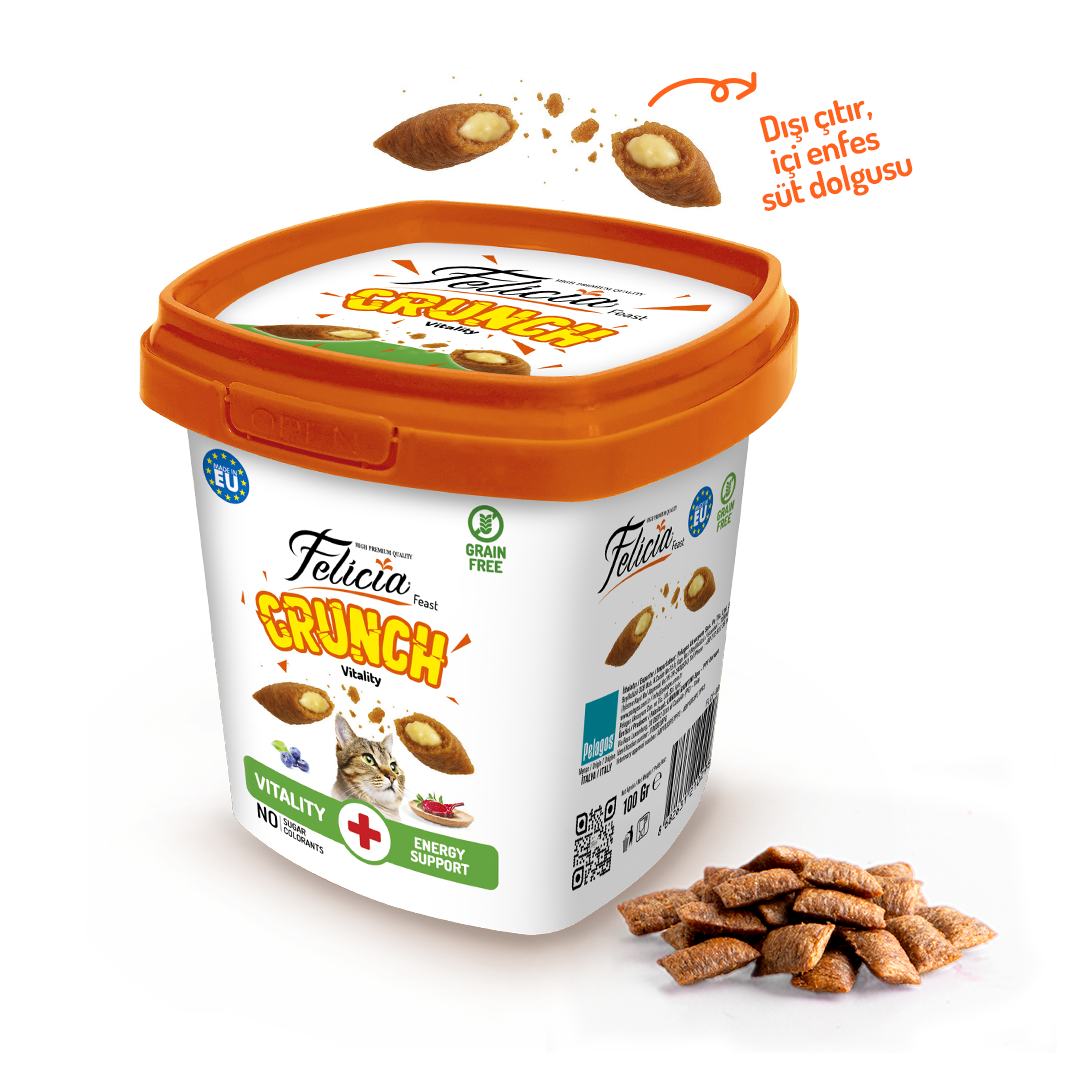 Felicia Vitality Kedi Crunch Ödül Maması